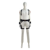Black Widow Costumes Natalia Romanova White Suit Cosplay Costume Jumpsuit